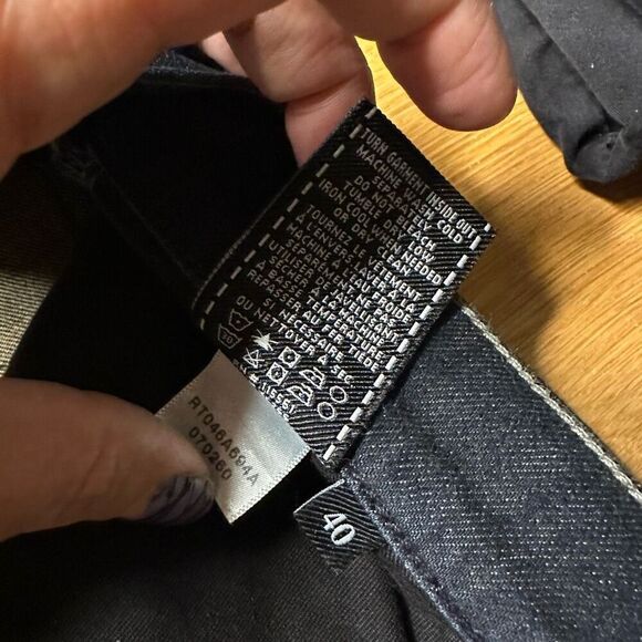 7 for all mankind 7fam Austyn men’s jeans 40 dark wash a pocket - Picture 2 of 9